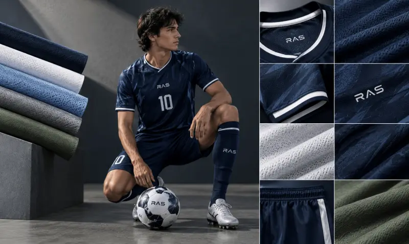 Soccer kit fabrics