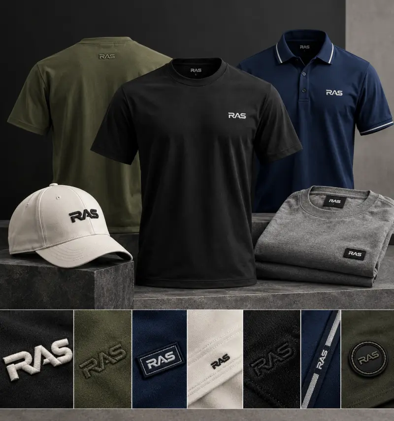 Embroidery and branding