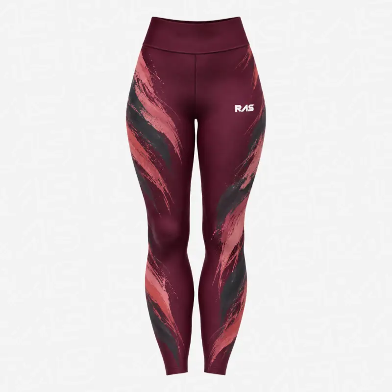 #4 Print high-waist running tight