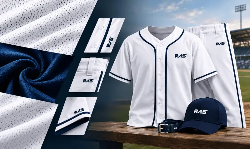 Baseball uniform fabrics