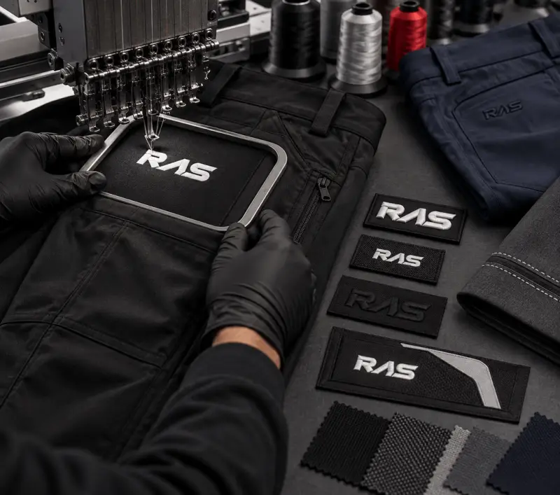 Embroidery and details