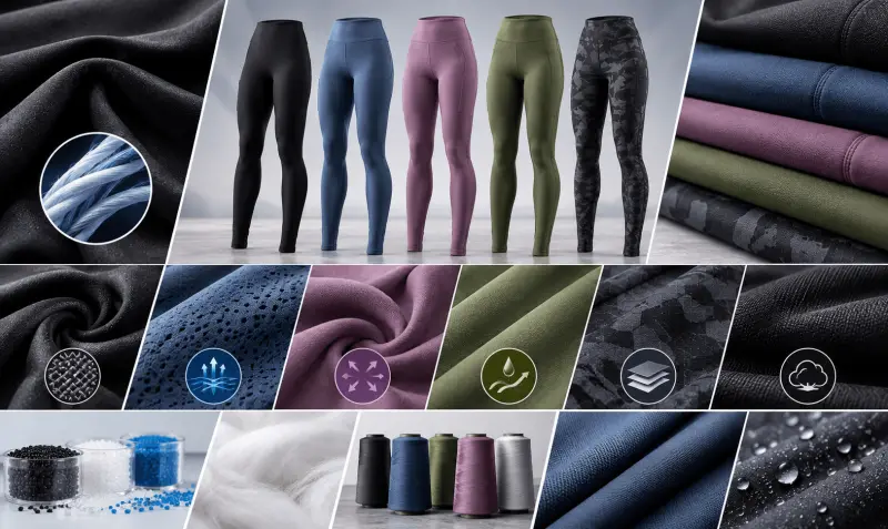 Legging fabric composition