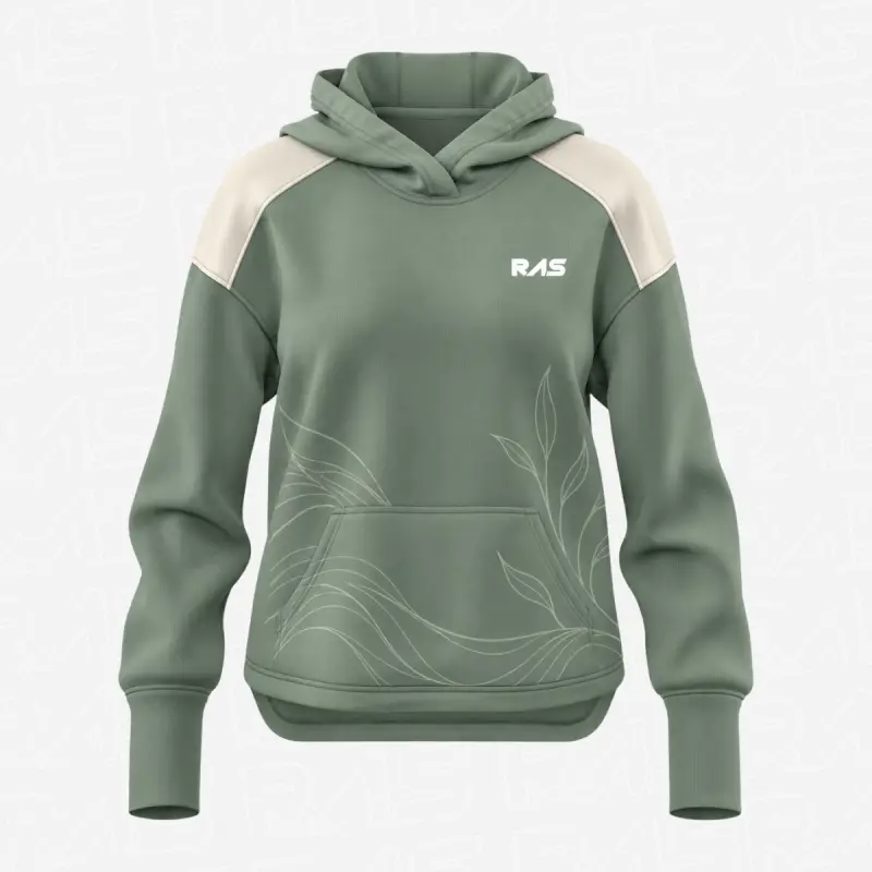 #1 Women's color-block pullover