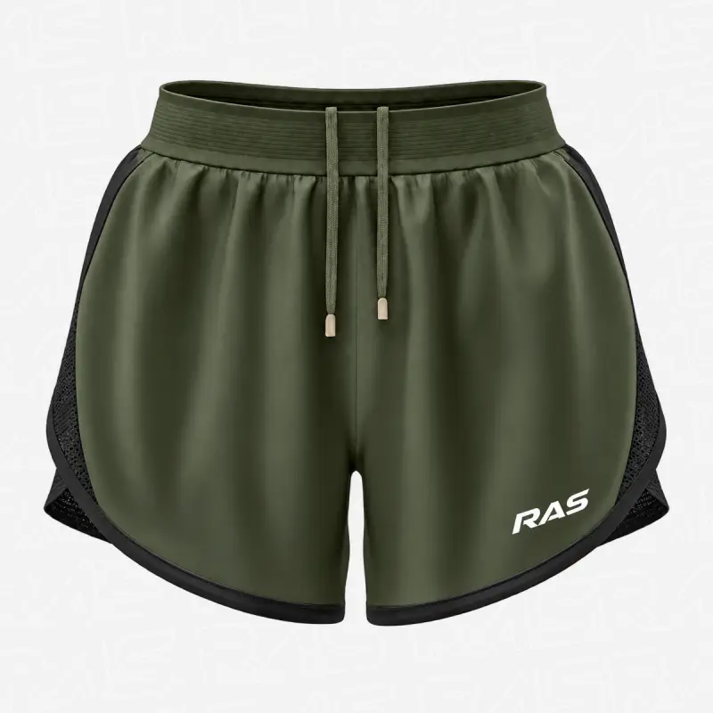#2 Women's mesh-panel training short