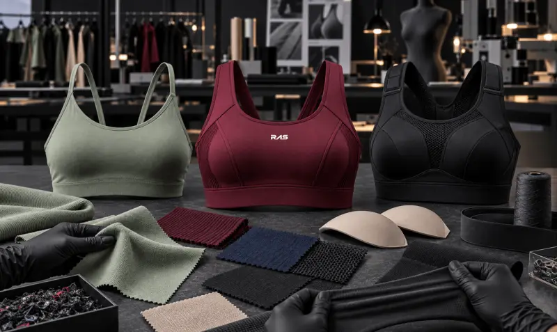 Sports bra fabrics